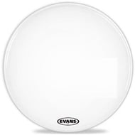 Evans MX1 White Marching Bass Drum Head 16 inch